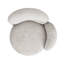 Fauteuil d'appoint pivotant à accoudoirs multiples 31,5 po Bertolde RAF, multicolore beige