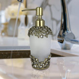 Glass Liquid Soap Dispenser  11.5 Oz