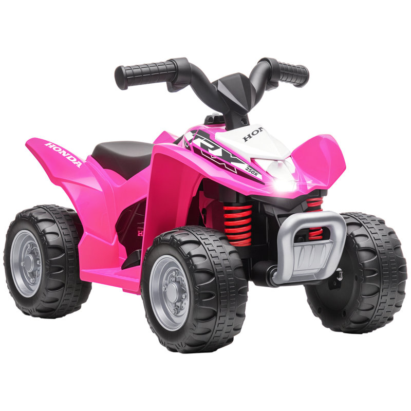 HOMCOM Battery Powered Ride On, Pink