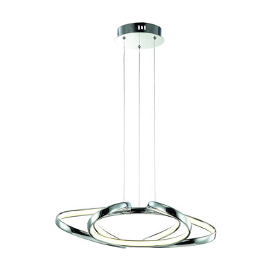 Cadel 1-Light Novelty Modern Linear LED Pendant