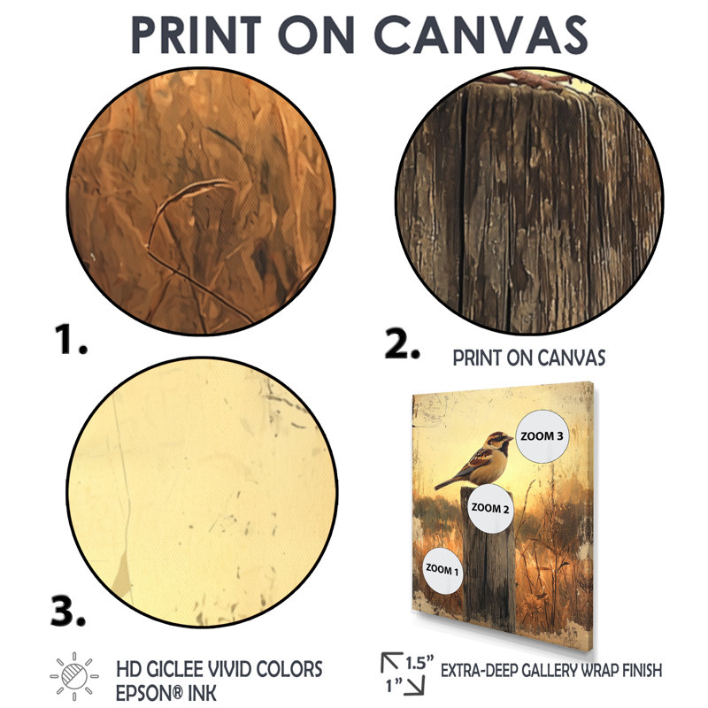 Clements - Animals Wall Decor, 20" H x 12" W, Reproduction encadrée d'une seule photo, White