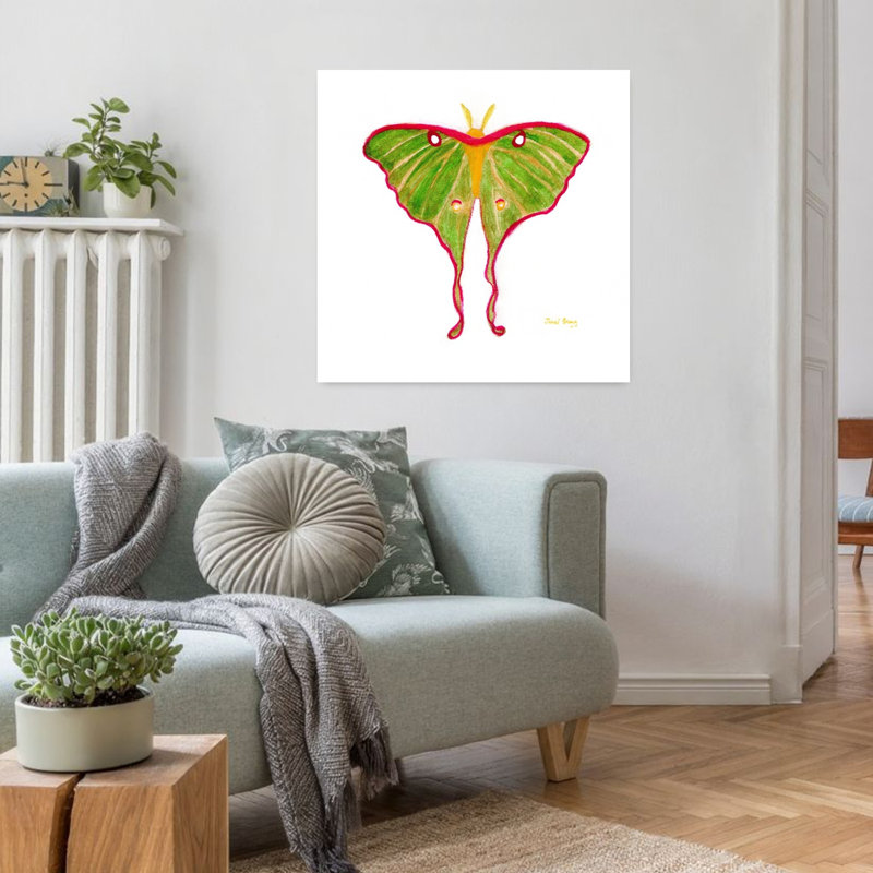 Art contemporain Contemporary Moth, H 32 po x l 32 po