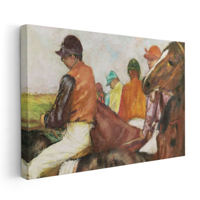 Degas The Races III - reproduction d'art sur toile