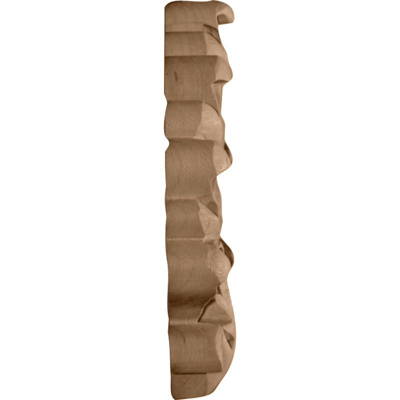 Foster Center, 4 1/2"H x 4 1/2"W x 1/2"D, Alder