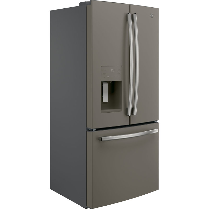 Counter Depth French Door Energy Star 17.5 cu. ft. Refrigerator, Slate