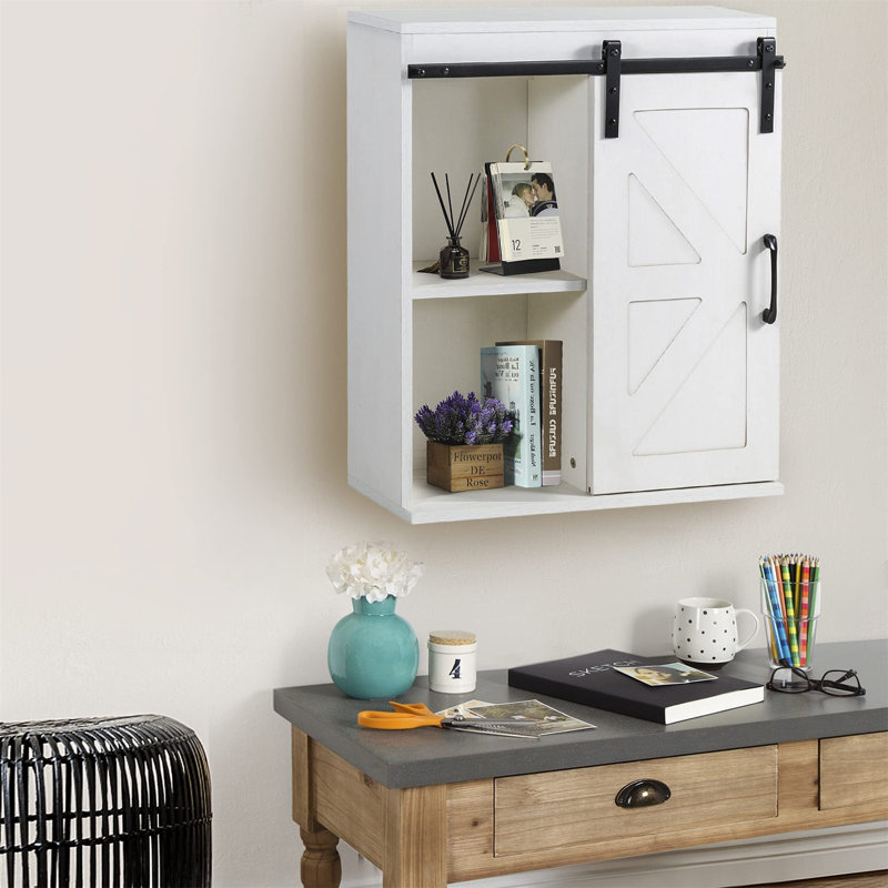 Wall Cabinet, Vintage White