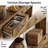 70.9 Inch Wood Console Table-746923589