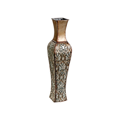 Vase de plancher en métal Attwater