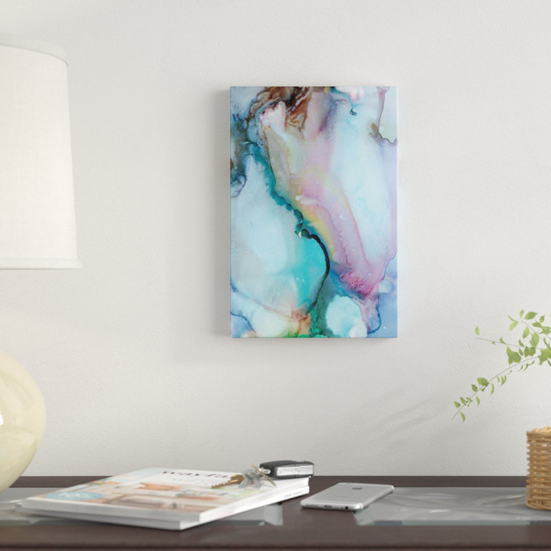 "into the galaxy ii" non disponible sur toile, H 18 po x l 12 po x P 1,5 po, Toile tendue, Pas de tapis