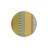 Yellow Geometric Black Striped Patterned Woven Base Washable Rug-217291660