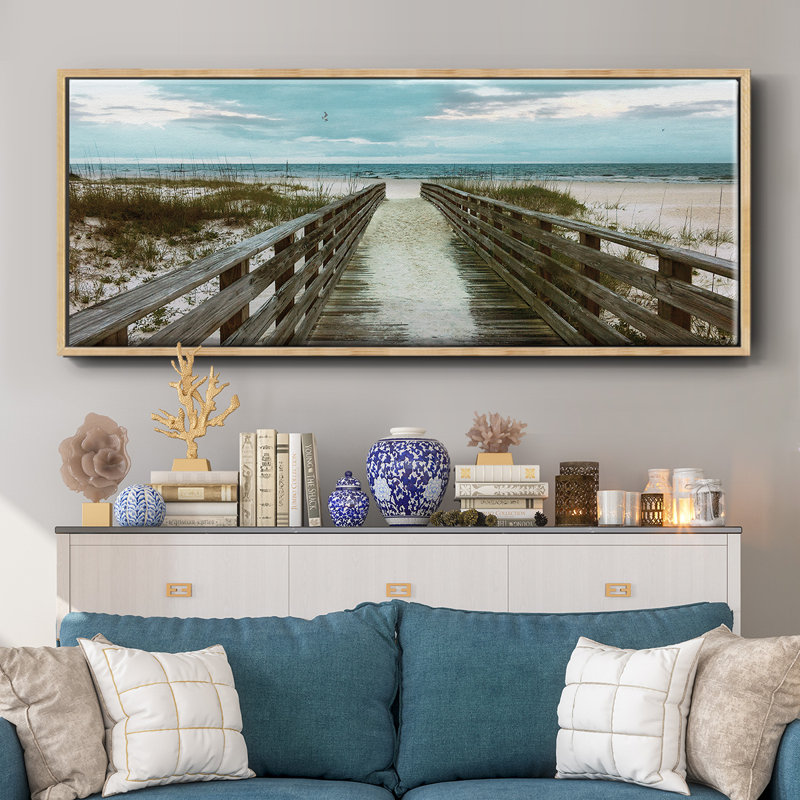 Happy Place- Framed Canvas