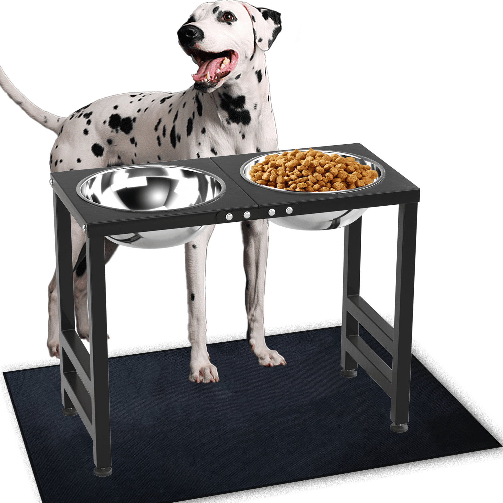 ADENGL Metal Elevated Dog Bowls for Extra Large Dogs ,Raised Dog - Main Image