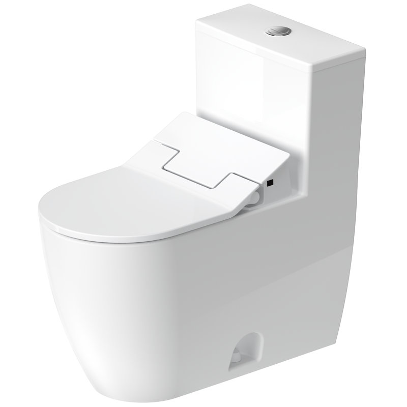 Duravit ME By Starck  One-Piece Toilet With Sensowash Seat White D4202500