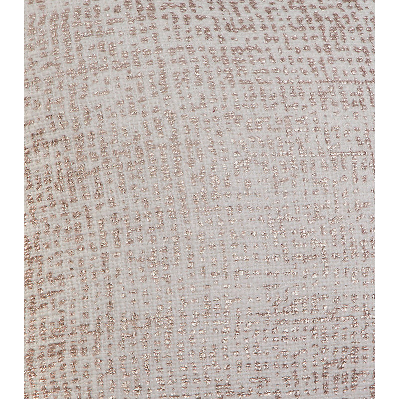 Lyric White/Gold Throw Pillow