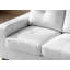 Causeuse modulaire Worthen en similicuir-473084029