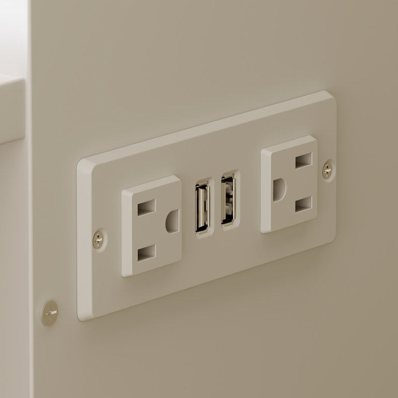 Commode lit simple l 44,4 po