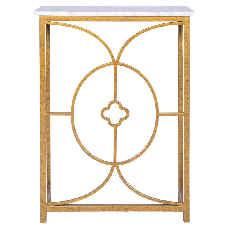 Console Petite 26 ", Or royal, Carrera Marble