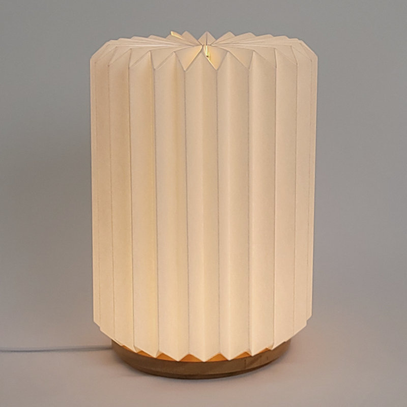 Lampe de table Drissia, H 11,5 po x l 8,5 po x P 8,5 po