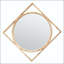 Miroir mural en rotin naturel Japon