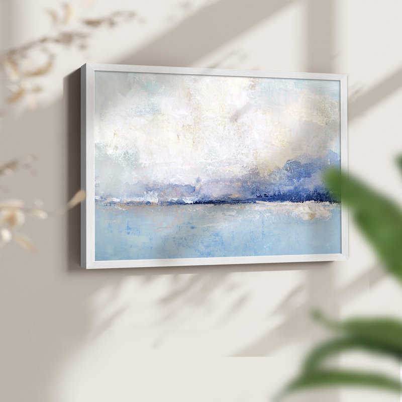 Symphony Bay - reproduction encadrée - réarmable, H 8 po x l 10 po, Blanc