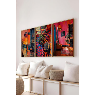 Ensemble de peinture décorative (3 pièces)