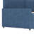 Twin Size L-Shaped Corduroy Daybed,Upholstered Bed Frame With  2 Storage Drawers,Blue-1201596773