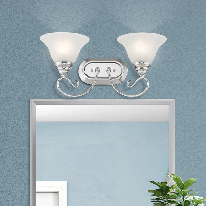Aquala 2 - Light Dimmable Vanity Light, Polished Chrome