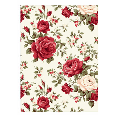 «Floral Dreaming of Flowers XVII», reproduction d'art non encadrée