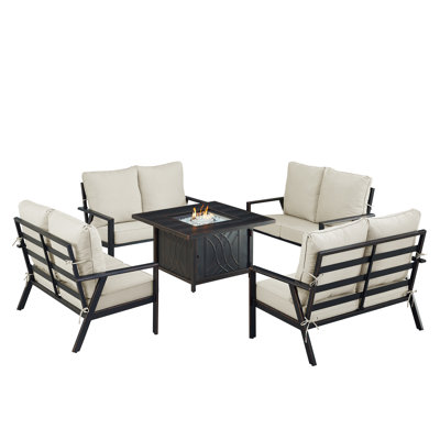 Freerkje Outdoor 6 - Piece Conversation Set