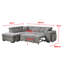 4 Seater Corner Sofa -115828344-121846817
