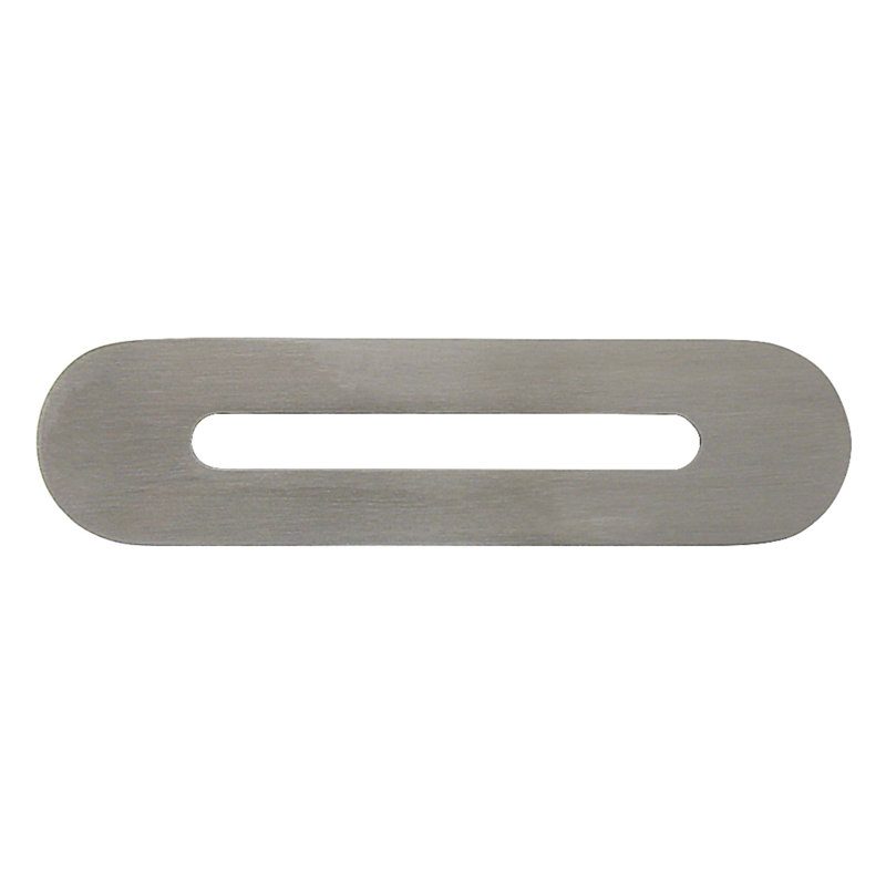 Kingston Brass Made to Match Bathtub Overflow Hole Cover, Brushed Nickel