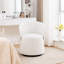  22.8" Wide Mid Century Upholstered Solid Wood Accent Chair Stool-1639450638