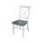 Bellmead Solid Wood Cross Back Side Chair-274613945