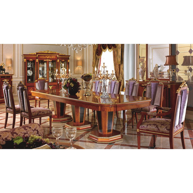 Infinity Oval Solid Wood Dining Table