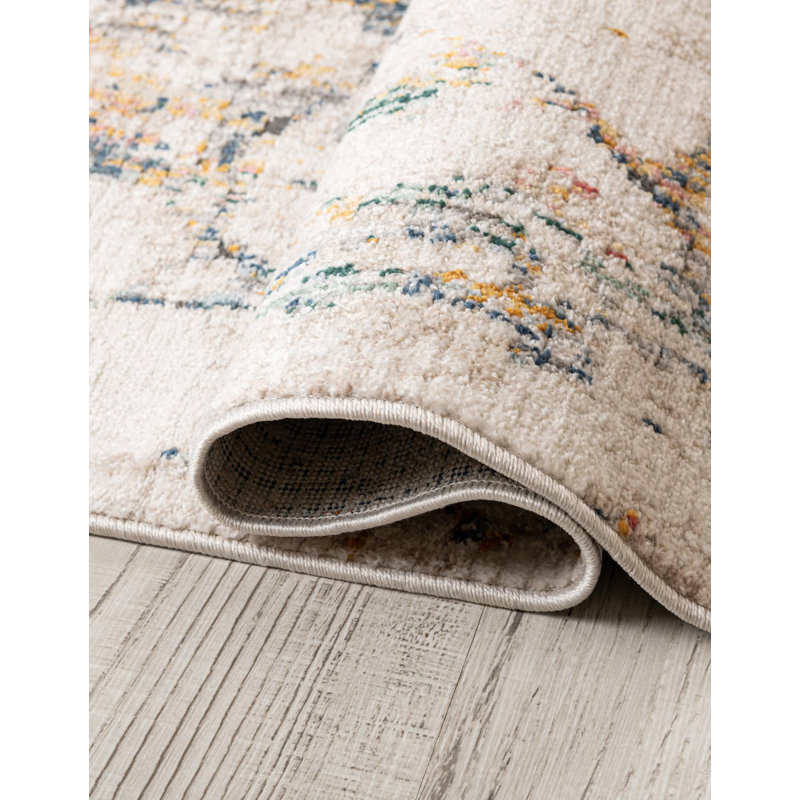 Abstract Caparro Rug, Runner 2'2" x 5'1"