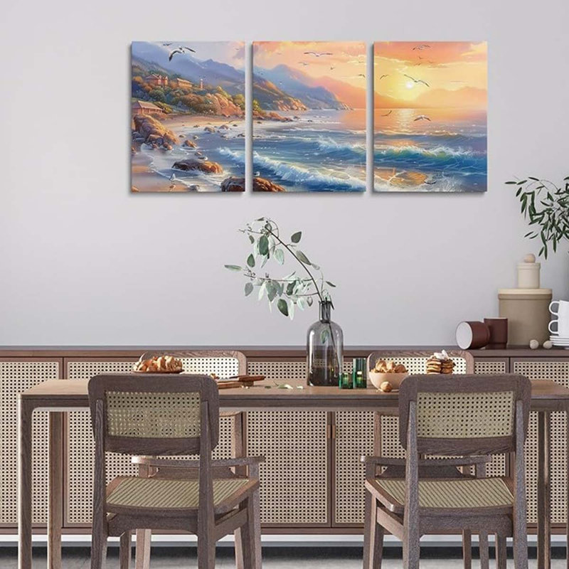 3 Piece Wrapped Canvas Print