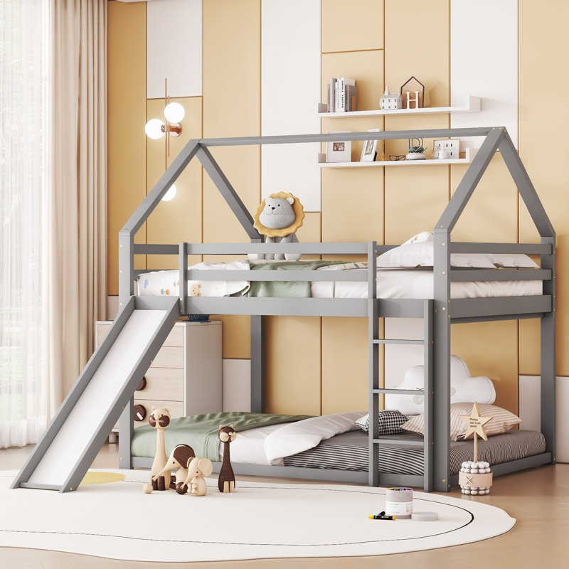 Bed, European Double (140 x 200 cm), Grey