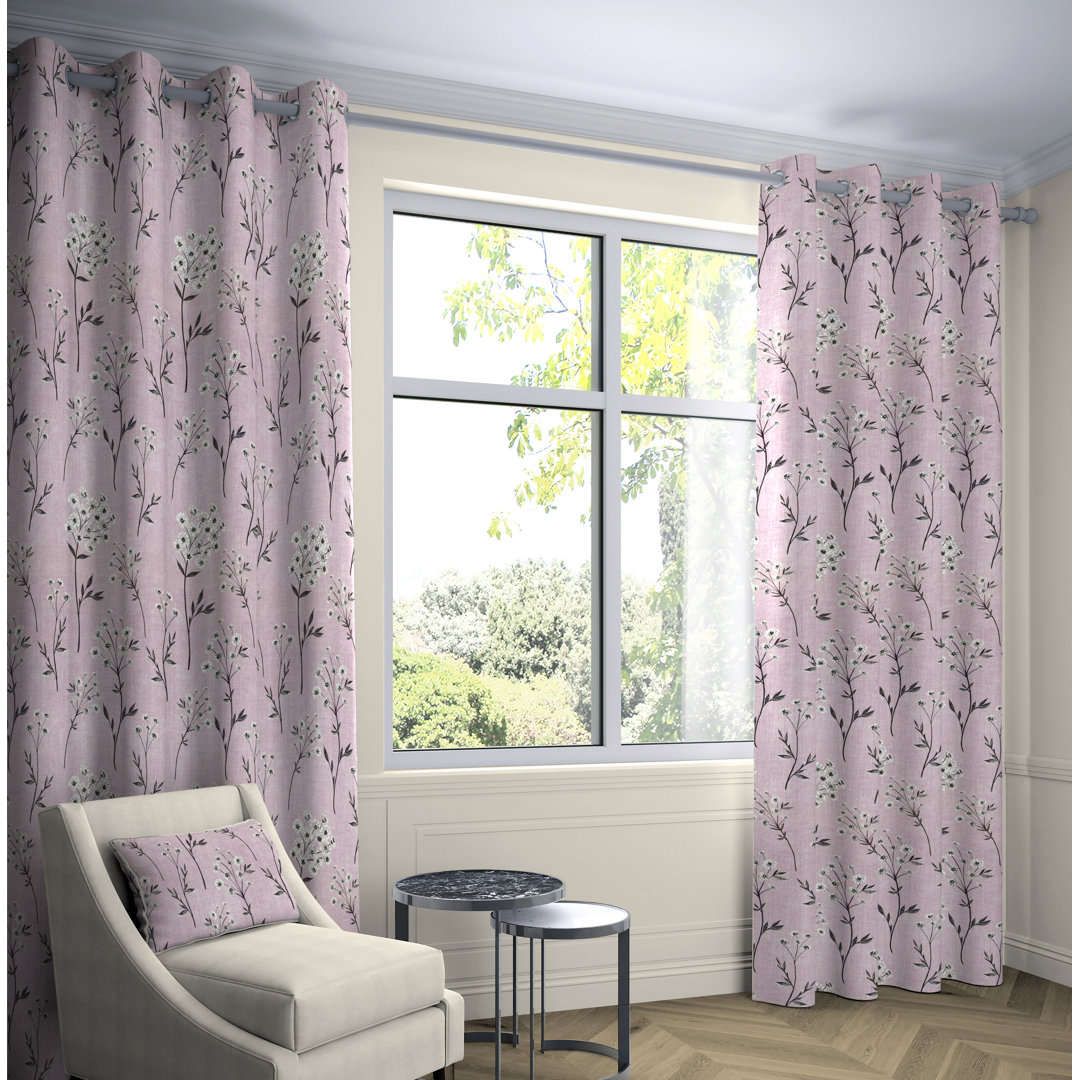 Precita Blackout Eyelet Thermal Curtains