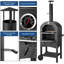 Blue Elephant Steel Free Standing Wood Burning Pizza Oven