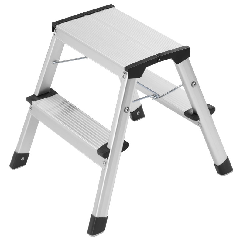 L 90 Aluminum Folding Small Step Ladder