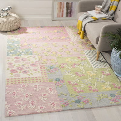 Tapis 80% laine et 20% coton touffeté à la main Gosselin