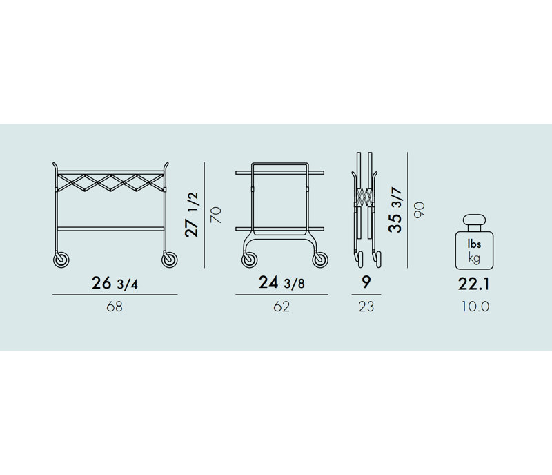 Gastone Trolley, Mat White