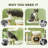 31" Cat Tree Tower With Scratching Posts