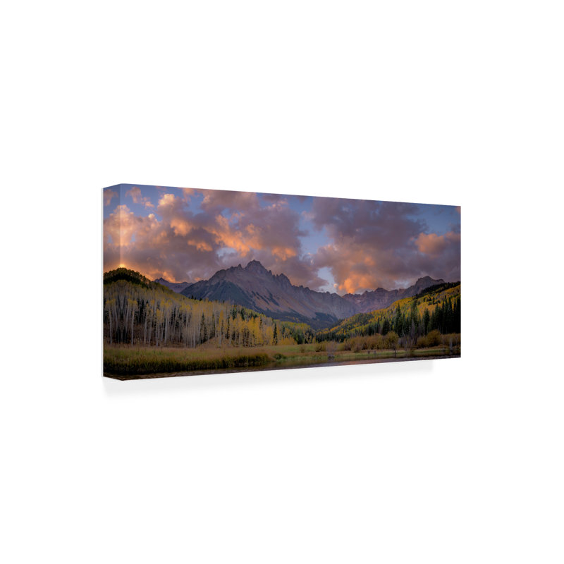 Reproduction d’art sur toile « Forest 2 Mountains » par Dan Ballard
