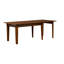 Table de salle à manger à rallonge en bois massif Destinie-166905856