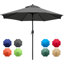 Parasol de marché de 4,00 po avec manivelle Saramarie-305029193