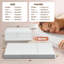 Matelas pliable simple, matelas en mousse mémoire pliable en trois parties de 15 cm-1380803134