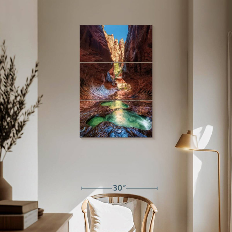 Alvord The Subway Slot Canyon, 57" H x 36" W