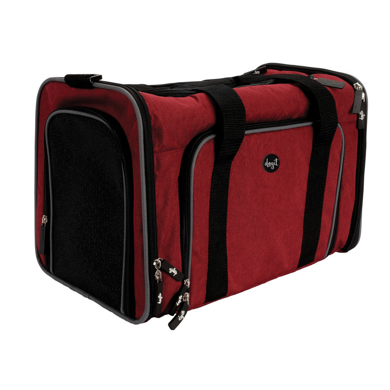 Sac de transport Dogit Explorer, Bordeau/noir