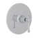 Campo 3/4" Thermostatic Trim without Volume Control